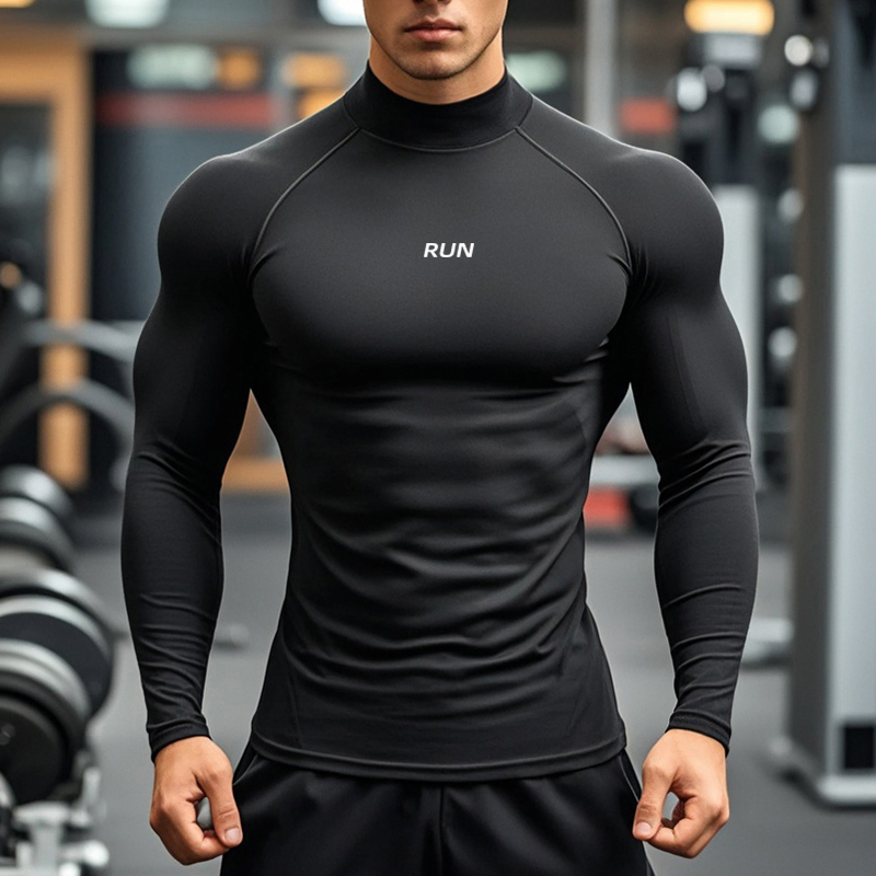 Erkek Koşu Balıkçı Yaka Çabuk  - T Shirt Tight Fit incelemesi ve fiyatı