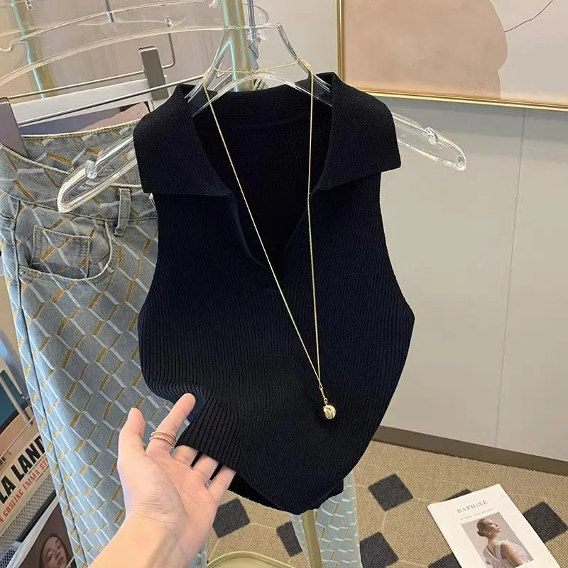 Kadın Gül Rengi Nervürlü Örme  - Tank Top Ribbed incelemesi ve fiyatı