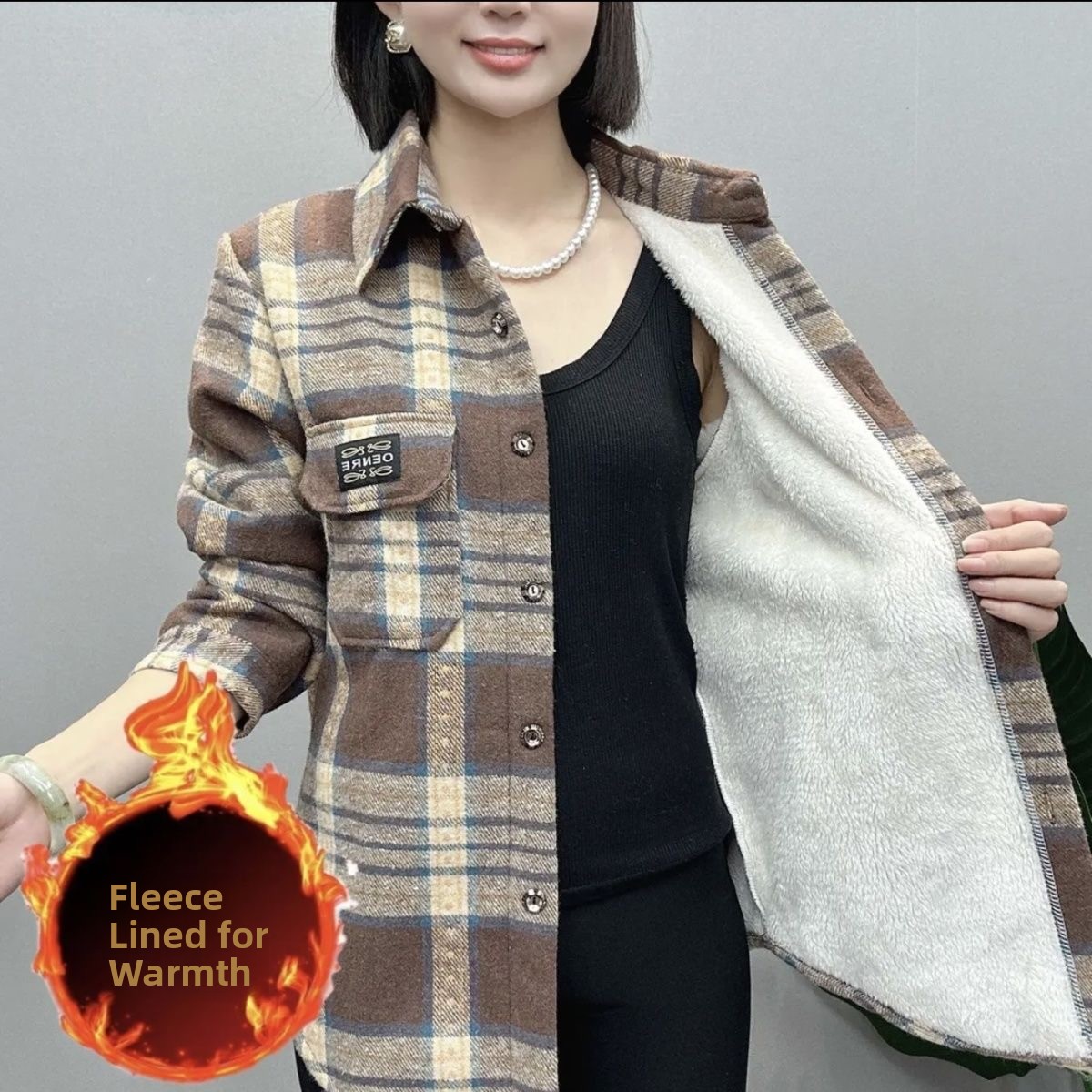 Kalınlaşmış Polar Flanel Ekose - Thermal Long John incelemesi ve fiyatı